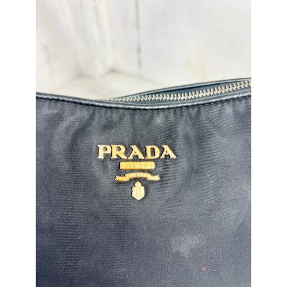 Prada Milano Tessuto Adjustable Single Strap Shoulder Handbag Black - Picture 5 of 16